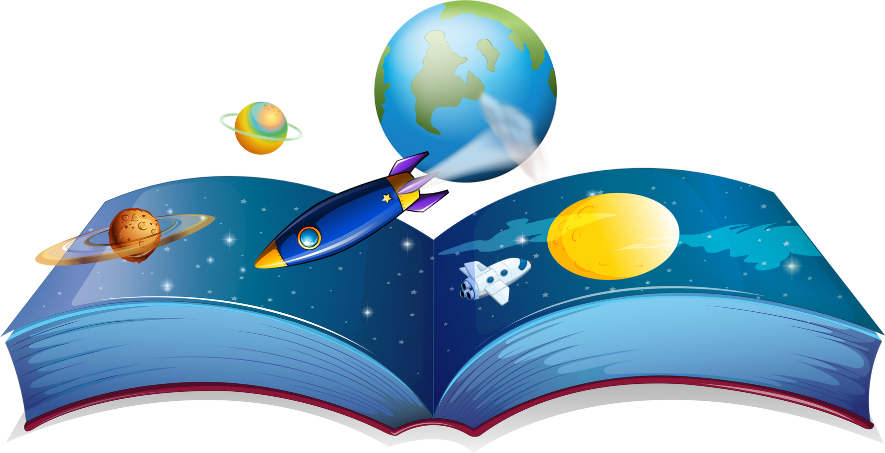 Astronomy Book Illustration